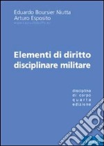 Elementi di diritto disciplinare militare