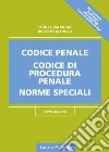 Codice penale, codice di procedura penale, norme speciali libro