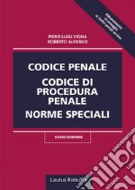 Codice penale, codice di procedura penale, norme speciali libro