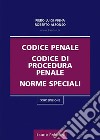 Codice penale, codice di procedura penale, norme speciali libro di Vigna Piero Luigi Alfonso Roberto