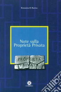 Note sulla proprietà privata libro