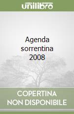 Agenda sorrentina 2008 libro