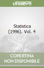 Statistica (1996). Vol. 4