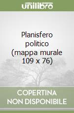 Planisfero politico (mappa murale 109 x 76) libro