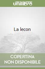 La lecon libro