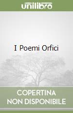 I Poemi Orfici libro