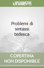 Problemi di sintassi tedesca