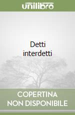 Detti interdetti libro