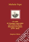 Gli editti di Giuseppe Capecelatro nell'Archivio storico diocesano di Taranto (1779-1817) libro di Pepe Michele