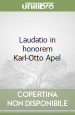 Laudatio in honorem Karl-Otto Apel