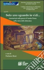 Solo uno sguardo io vidi... Annotazioni sulla poesia di Sandro Penna nella storia della letteratura libro