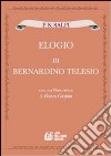 F. S. Salfi «Elogio di Bernardino Telesio» libro