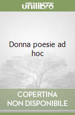 Donna poesie ad hoc libro