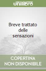 Breve trattato delle sensazioni libro