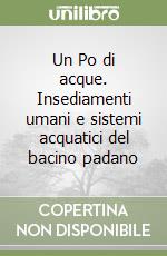 Un Po di acque. Insediamenti umani e sistemi acquatici del bacino padano libro