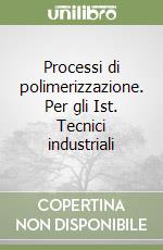 Processi di polimerizzazione. Per gli Ist. Tecnici industriali libro