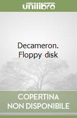 Decameron. Floppy disk libro