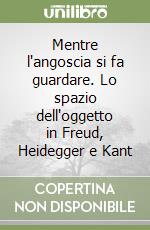 Mentre l'angoscia si fa guardare. Lo spazio dell'oggetto in Freud, Heidegger e Kant libro
