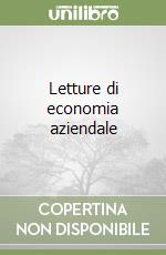 Letture di economia aziendale libro