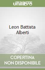 Leon Battista Alberti libro