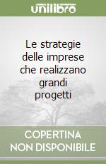 Le strategie delle imprese che realizzano grandi progetti libro