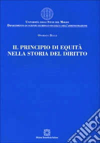 Il principio di equità nella storia del diritto libro