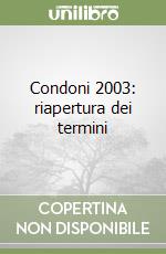 Condoni 2003: riapertura dei termini libro