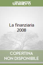 La finanziaria 2008 libro