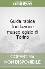 Guida rapida fondazione museo egizio di Torino libro