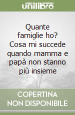 Quante famiglie ho? Cosa mi succede quando mamma e papà non stanno più insieme libro
