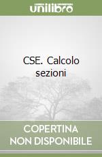 CSE. Calcolo sezioni libro