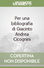 Per una bibliografia di Giacinto Andrea Cicognini