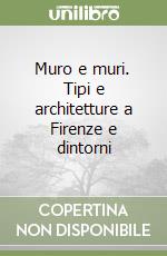 Muro e muri. Tipi e architetture a Firenze e dintorni libro