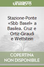 Stazione-Ponte «Sbb Basel» a Basilea. Cruz e Ortiz-Giraudi e Wettstein libro