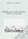 Modelli e generi nel movimento delle forme letterarie libro