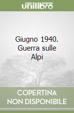 Giugno 1940. Guerra sulle Alpi libro
