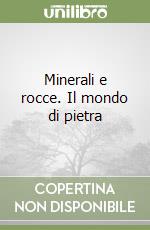 Minerali e rocce. Il mondo di pietra libro