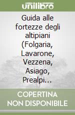 Guida alle fortezze degli altipiani (Folgaria, Lavarone, Vezzena, Asiago, Prealpi venete). Ediz. tedesca libro