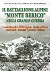 Il battaglione alpini «Monte Berico» nella grande guerra. I combattimenti in: val Terragnolo, Pasubio, Vallarsa, monte Majo, Bainsizza, Caporetto, altipiani libro