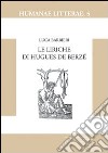 Le liriche di Hugues de Berzé libro