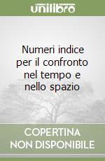 Numeri indice per il confronto nel tempo e nello spazio libro