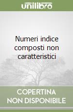 Numeri indice composti non caratteristici libro