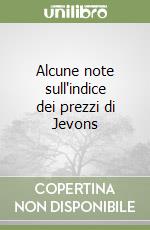 Alcune note sull'indice dei prezzi di Jevons