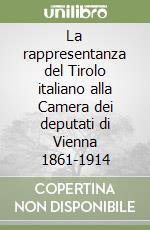 La rappresentanza del Tirolo italiano alla Camera dei deputati di Vienna 1861-1914 libro