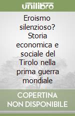 Eroismo silenzioso? Storia economica e sociale del Tirolo nella prima guerra mondiale