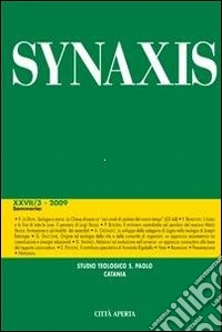 Quaderni di Synaxis (27/3) libro