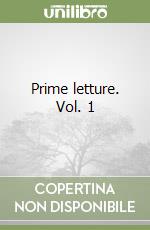 Prime letture. Vol. 1 libro