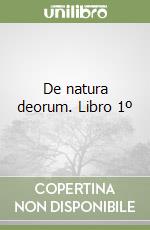 De natura deorum. Libro 1º libro