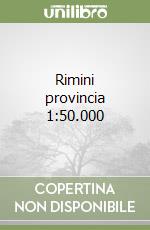 Rimini provincia 1:50.000 libro