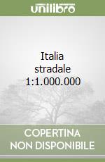 Italia stradale 1:1.000.000 libro